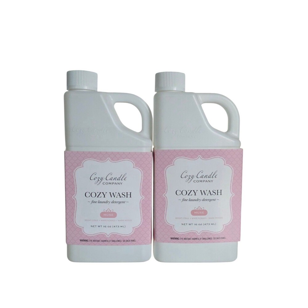 Cozy Candle Company Laundry Cozy Wash 16 oz, 2pk